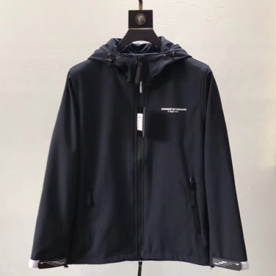 Armani 2019 Mens  Windproof Jacket - 알마니 남성  방풍자켓 ARMJK0008.Size(m - 3xl).네이비