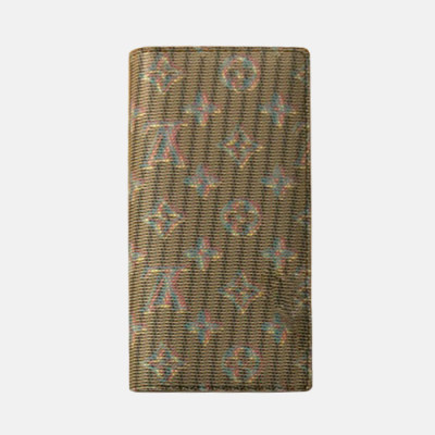 Louis Vuitton 2019 Brazza Leather Wallet M62665 - 루이비통 2019 브라짜 남여공용 레더 장지갑 LOUW0240.Size(19cm).블루