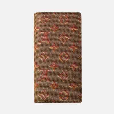 Louis Vuitton 2019 Brazza Leather Wallet M62665 - 루이비통 2019 브라짜 남여공용 레더 장지갑 LOUW0241.Size(19cm).레드