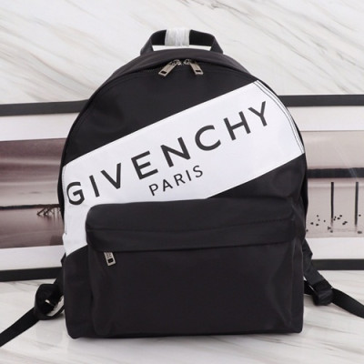 Givenchy 2019 Canvas & Leather Back Pack,45cm - 지방시 2019 캔버스 & 레더 남여공용 백팩 GVB0242,45cm,블랙