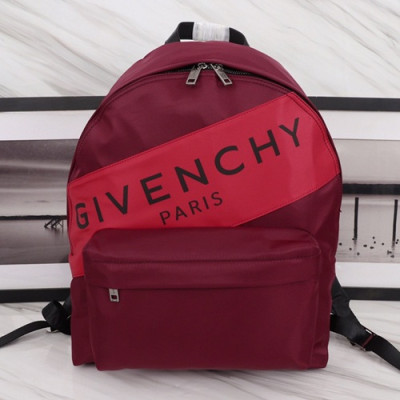 Givenchy 2019 Canvas & Leather Back Pack,45cm - 지방시 2019 캔버스 & 레더 남여공용 백팩 GVB0243,45cm,레드