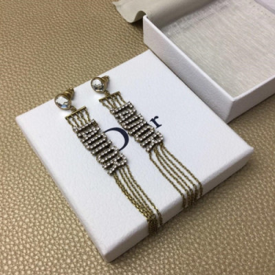 DIOR Vintage Earring  -디올 빈티지 이어링 DIO0032.(옐로우 골드)