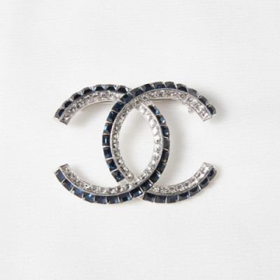 Chanel Brooch -샤넬 브로치cha0148.컬러(화이트 골드)