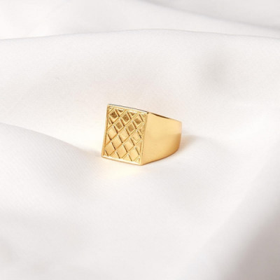 Celine  Yellow Gold Ring -셀린느 여성용 옐로우 골드 반지Cel0020.