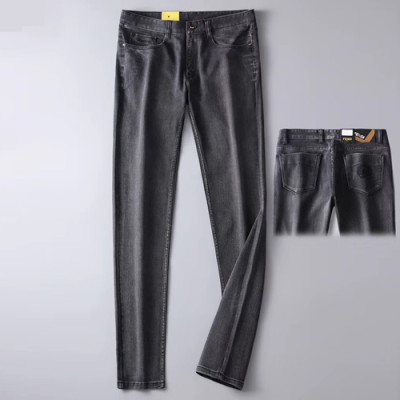 Fendi 2019 Mens Classic Slim Fit Denim Pants - 펜디 남성 클래식 슬림핏 데님 팬츠 FENPT00017.Size(29 - 42).2컬러(블랙)