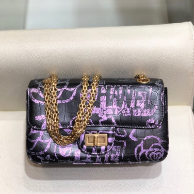 Chanel 2019 Women  Chain Leather Shoulder Bag 1116 ,20CM - 샤넬 2019 여성용 체인 레더 숄더백1116 - CHAB1174,20CM,블랙