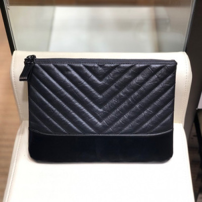 Chanel 2019 Gabrielle Clutch Bag,28CM - 샤넬 2019 가브리엘 클러치백,CHAB1180,28CM,블랙