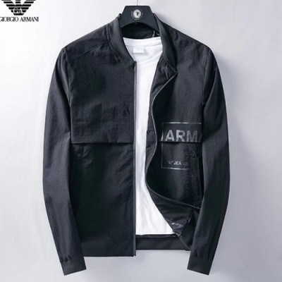 Armani 2019 Mens  Windproof Jacket - 알마니 남성  방풍자켓 ARMJK0036.Size(m - 3xl).블랙