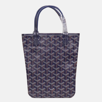 Goyard 2019 PVC Mini Tote Shopper Bag,23.5cm - 고야드 2019 PVC 미니 토트 쇼퍼백,GYB0149,23.5cm,네이비