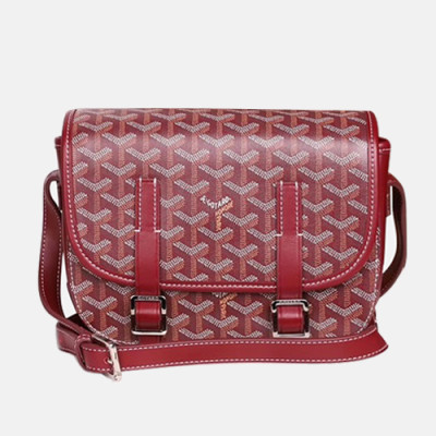 Goyard 2019 PVC Shoulder Bag,23cm - 고야드 2019 PVC 여성용 숄더백,GYB0181,23cm,와인