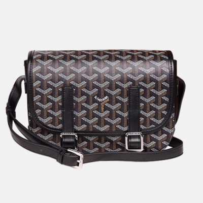 [데일리 백]Goyard 2019 PVC Shoulder Bag,23cm - 고야드 2019 PVC 여성용 숄더백,GYB0185,23cm,블랙