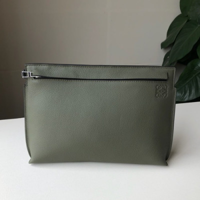 Loewe 2019 Clutch Bag,29.5CM - 로에베 2019 남여공용 클러치백 ,LOEB0351, 29.5CM, 그린