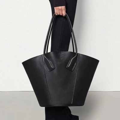 Bottega Veneta 2019 Basket Large Tote Shoulder Bag,34cm - 보테가 베네타 2019 바스켓 라지 토트 숄더백, 576836,BVB0330,34cm,블랙