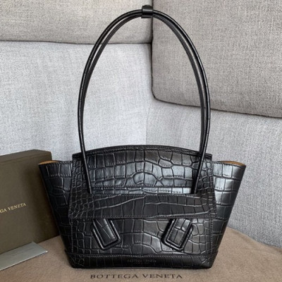 Bottega Veneta 2019 Arco Small Tote Shoulder Bag,22cm - 보테가 베네타 2019 아르코 스몰 토트 숄더백, 580725,BVB0358,22cm,블랙