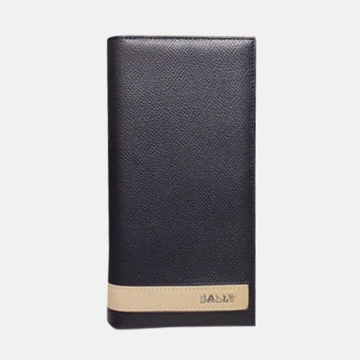 Bally 2019 Mens Leather Wallet - 발리 남성용 레더 장지갑 BALB0040.블랙