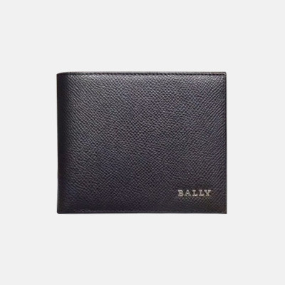 Bally 2019 Mens Leather Wallet - 발리 남성용 레더 반지갑 BALB0049.블랙