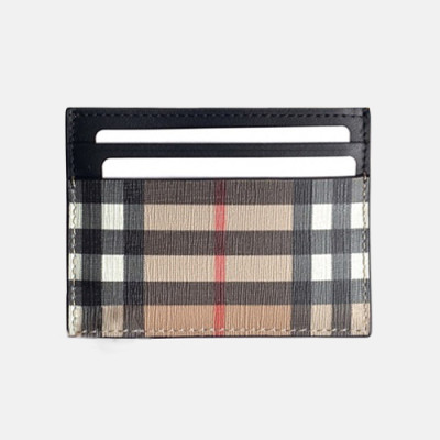 Burberry 2019 Canvas Card Purse  - 버버리 남여공용 캔버스 카드 퍼스 BURW0088.Size(10CM).브라운