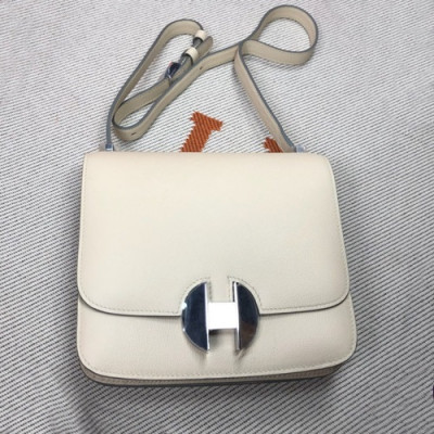 Hermes 2019 2002 Ever Color Leather Shoulder Bag ,20cm - 에르메스 2019 2002 에버컬러 레더 숄더백 HERB0762,20cm,화이트