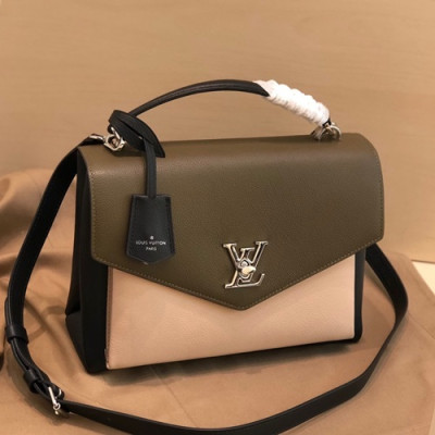 Louis Vuitton 2019 My Lock Me Tote Shouder Bag,28cm - 루이비통 2019 마이 락미 토트 숄더백 ,M54849 ,LOUB1693,28cm,카키