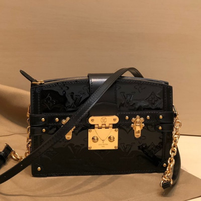 Louis Vuitton 2019 Trunk Clutch Shoulder Bag,20cm - 루이비통 2019 트렁크 클러치 숄더백 M90500,LOUB1695,20cm,블랙