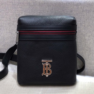 Burberry 2019 TB Messenger Shoulder Bag ,21CM - 버버리 2019 TB 남성용 메신저 숄더백,BURB0394,21cm,블랙