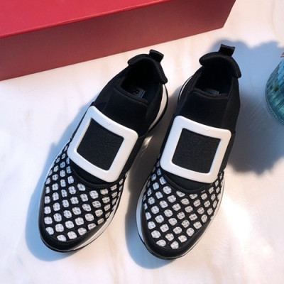 Roger Vivier 2019 Ladies Running Shoes - 로저비비에 2019 여성용 런닝 슈즈, RVS0017.Size(225 - 245).블랙