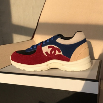 Chanel 2019 Ladies Running Shoes - 샤넬 2019 여성용 런닝슈즈 CHAS0099.Size(225 - 260).와인+블랙