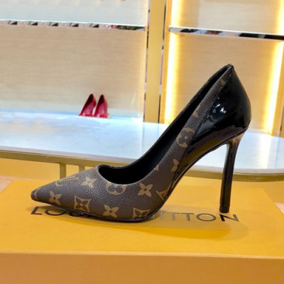 Louis Vuitton 2019 Ladies Pumps High Heel - 루이비통 2019 여성용 펌프스 하이힐 LOUS0035.Size(225 - 245).브라운