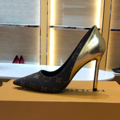 Louis Vuitton 2019 Ladies Pumps High Heel - 루이비통 2019 여성용 펌프스 하이힐 LOUS0036.Size(225 - 245).브라운