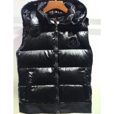 Moncler 2019 Mens Business Logo Casual Vest - 몽클레어 남성 비지니스 로고 캐쥬얼 조끼 MON0161.Size(1 - 4).컬러(블랙)