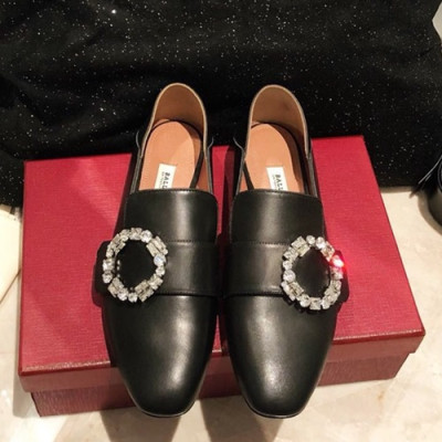 Bally 2019 Ladies Leather Loafer - 발리 2019 여성용 레더 로퍼, BALS0027.Size(225 - 245),블랙