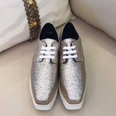 Stella McCartney 2019 Ladies Leather Platfrom Shoes - 스텔라매카트니 2019 여성용 레더 플랫폼 슈즈 STES0017,Size(225 - 245).실버