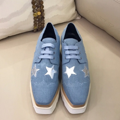 Stella McCartney 2019 Ladies Denim Platfrom Shoes - 스텔라매카트니 2019 여성용 데님 플랫폼 슈즈 STES0019,Size(225 - 245).블루