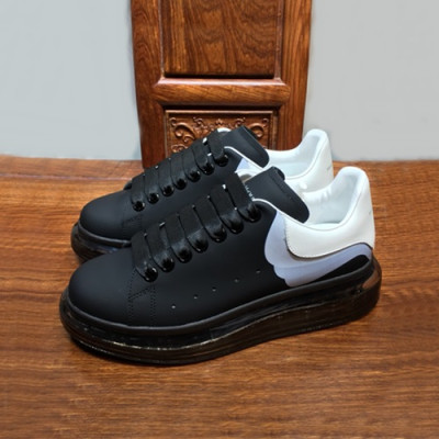 Alexander McQueen 2019 Mm/Wm Oversol Sneakers - 알렉산더맥퀸 2019 남여공용 오버솔 스니커즈 AMQS0002.Size(225 - 270).블랙+화이트