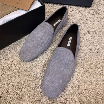 Bottega Veneta 2019 Mens Suede Loafer - 보테가베네타 2019 남성용 스웨이드 로퍼 BVS0001.Size(240 - 270).그레이