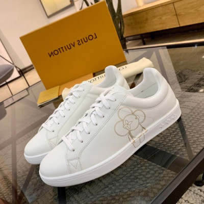 Louis vuitton 2019 Mens Leather Sneakers  - 루이비통 2019 남성용 레더 스니커즈 LOUS0139,Size(240 - 270).화이트