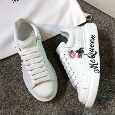 Alexander McQueen 2019 Mm/Wm Oversol Sneakers - 알렉산더맥퀸 2019 남여공용 오버솔 스니커즈 AMQS0022.Size(225 - 270).화이트