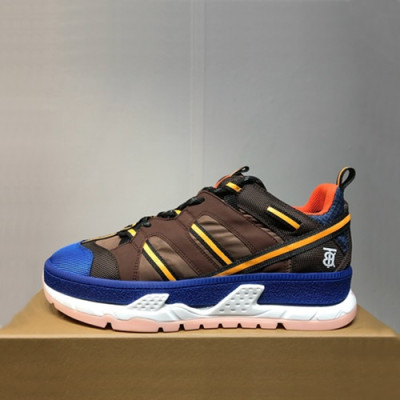 Burberry 2019 Mens Running Shoes - 버버리 2019 남성용 런닝슈즈 BURS0004,Size(240 - 275).브라운+블루