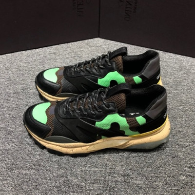 Valentino 2019 Mens Running Shoes - 발렌티노 2019 남성용 런닝슈즈,VTS0067,Size(245 - 270).그린+블랙