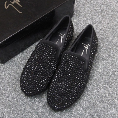 Giuseppe Zanoti 2019 Mm / Wm Velvet Slip On - 쥬세페자노티 2019 남여공용 벨벳 슬립온 GZS0019.Size,(220 - 270),블랙