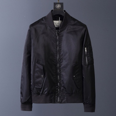 Valentino 2019 Mens Rockstud Casual Jacket - 발렌티노 2019 남성 락스터드 캐쥬얼 자켓 Val0227x.Size(m - 3xl).블랙