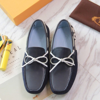 Tod's 2019 Mens Leather Loafer - 토즈 2019 남성용 레더 로퍼 TODS0024.Size(240 - 270).네이비