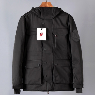 Moncler 2019 Mens Logo Modern Down Padding - 몽클레어 2019 남성 로고 모던 다운 패딩 Moc0526x.Size(m - 3xl).2컬러(블랙/크림)