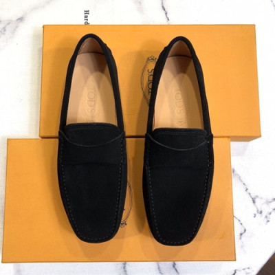 Tod's 2019 Mens Suede Loafer - 토즈 2019 남성용 스웨이드 로퍼 TODS0039.Size(240 - 270).블랙