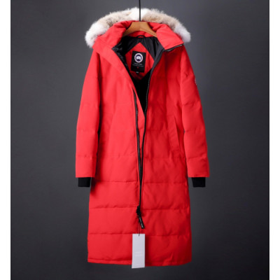 [커스텀급]Canada Goose 2019 Womens Logo Oversize Down Padding - 캐나다구스 2019 여자 로고 오버사이즈 다운패딩 Can0106x.Size(xs - 2xl).레드