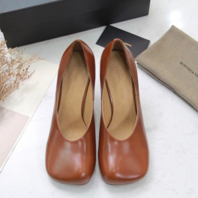 Bottega Veneta 2019 Ladies Leather Pumps High Heel - 보테가베네타 2019 여성용 레더 펌프스 하이힐 BVS0041,Size(225 - 250).브라운