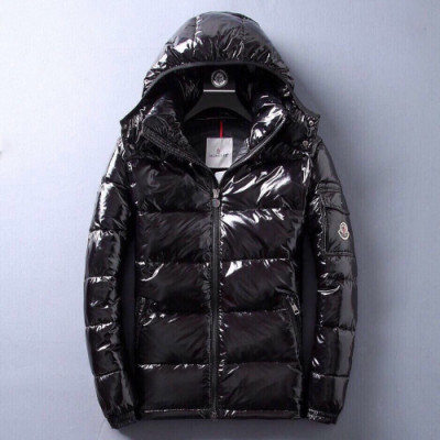 Moncler 2019 Mens Patch Logo Modern Down Padding - 몽클레어 2019 남성 패치 로고 모던 다운 패딩 Moc0588x.Size(m - 4xl).블랙