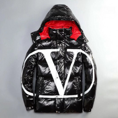 [매장판]]Valentino x Moncler 2019 Men Big Logo Down Padding - 발렌티노 x 몽클레어 2019 남성 빅로고 다운 패딩 Val0229x.Size(m - 3xl).블랙