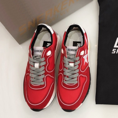 Golden Goose 2019 Ladies Leather Running Shoes - 골든구스 2019 여성용 레더 런닝슈즈 GGDBS0003.Size (225 - 250).레드