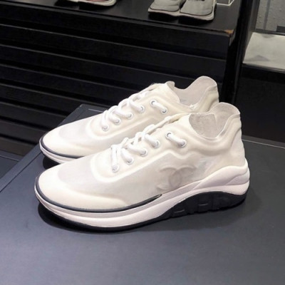 Chanel 2019 Ladies Sneakers - 샤넬 2019 여성용 스니커즈 CHAS0316.Size(225 - 255).화이트